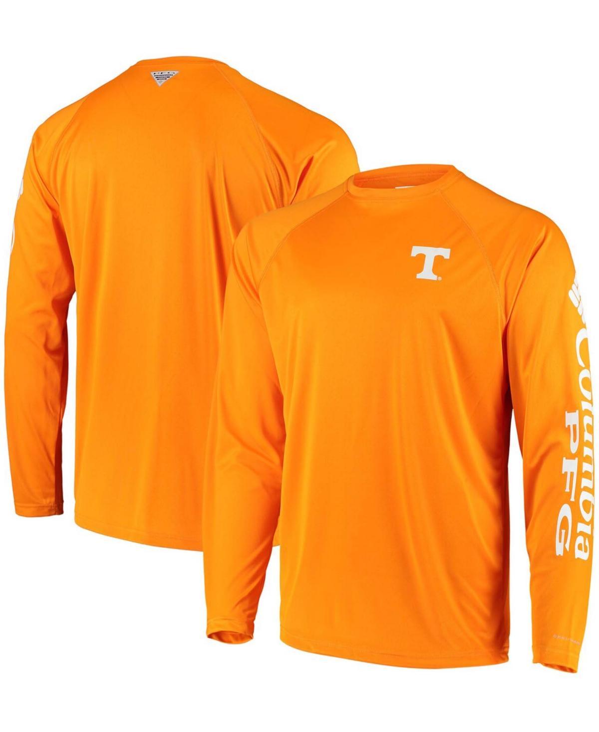 Columbia Men's Collegiate PFG Terminal Tackle Long Sleeve Shirt - Big - Tennessee- Product Image