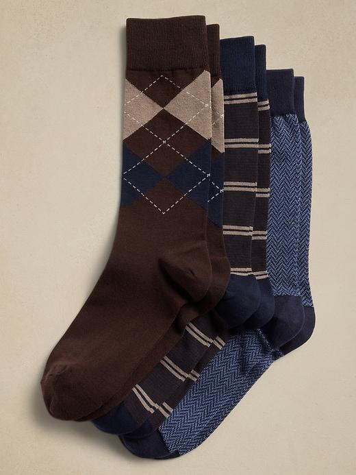 Trouser Socks (3 Pack) Product Image