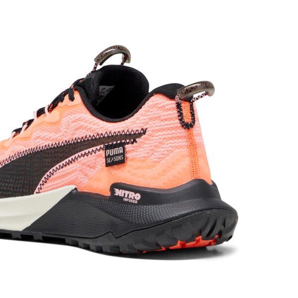 PUMA SEASONS Fast-Trac NITROâ¢ 2 Women's Running Shoes in Neon Sun/Alpine Snow/Black Product Image