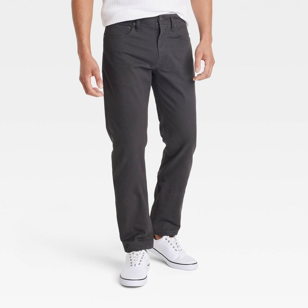 Mens Slim Five Pocket Pants - Goodfellow & Co Dark 36x32 Product Image