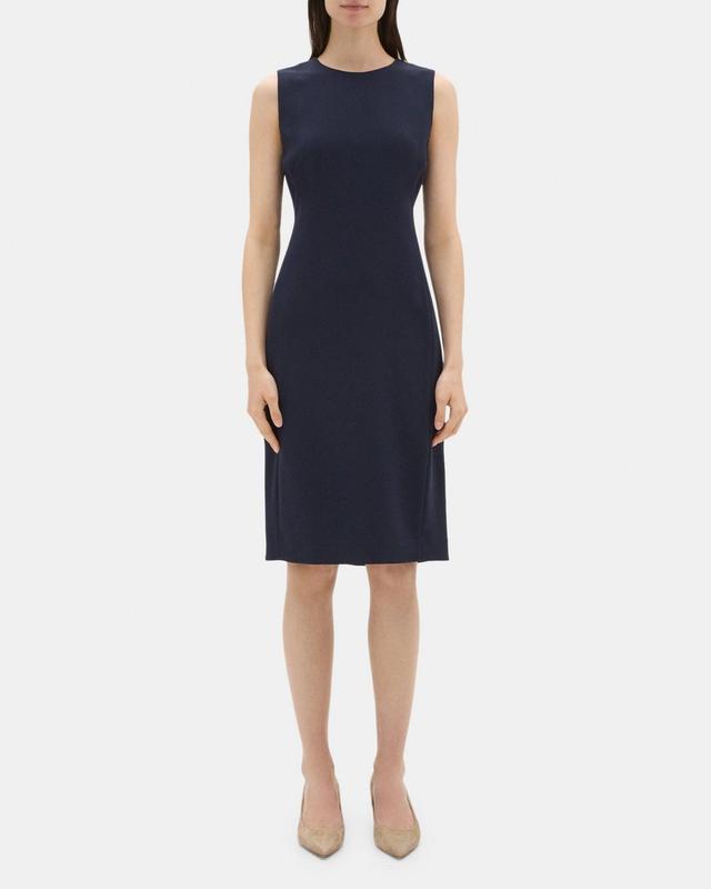 Sheath Dress in Crepe Product Image