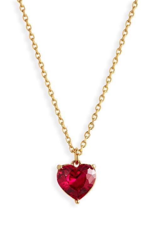 Kate Spade New York my love birthstone heart pendant necklace Product Image