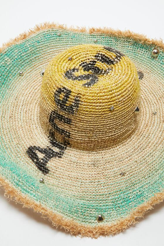 Raffia wide brim hat Product Image