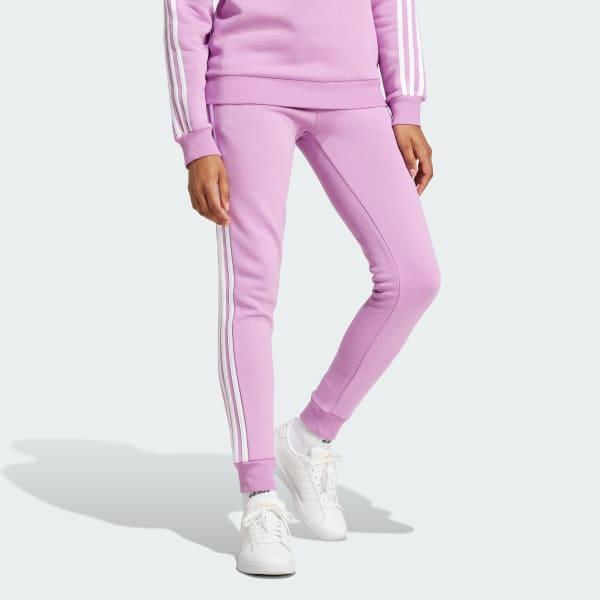 Essentials 3-Stripes Fleece Pants Product Image