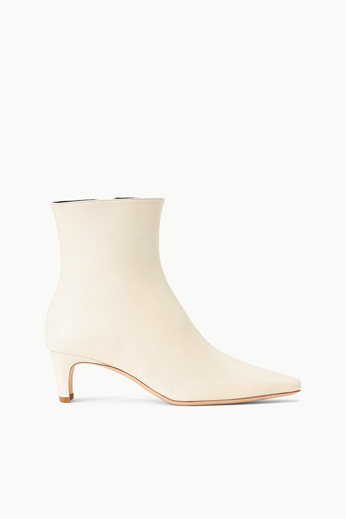 WALLY ANKLE BOOT | CREAM Product Image