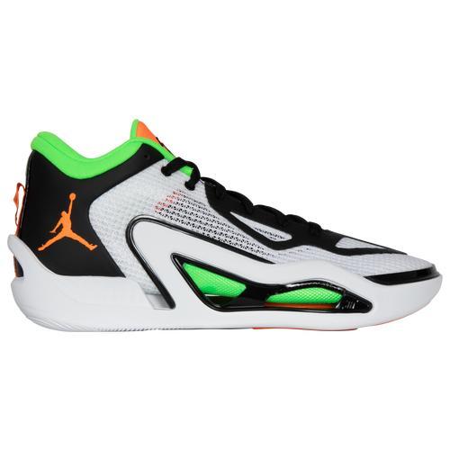 Jordan Mens Michael Jordan Tatum 1 - Shoes Green/White/Orange Product Image