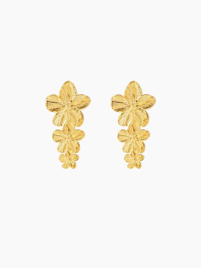 FLORAL DROP EARRINGS Product Image