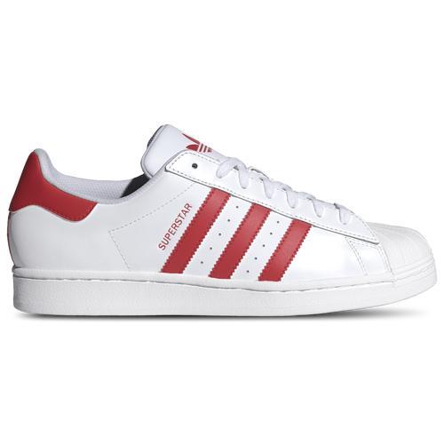 adidas Originals Mens adidas Originals Superstar Casual Sneaker - Mens Basketball Shoes Better Scarlet/White/White Product Image