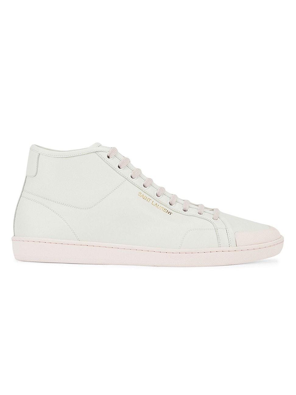 Womens SL/39 Leather Mid-Top Sneakers Product Image