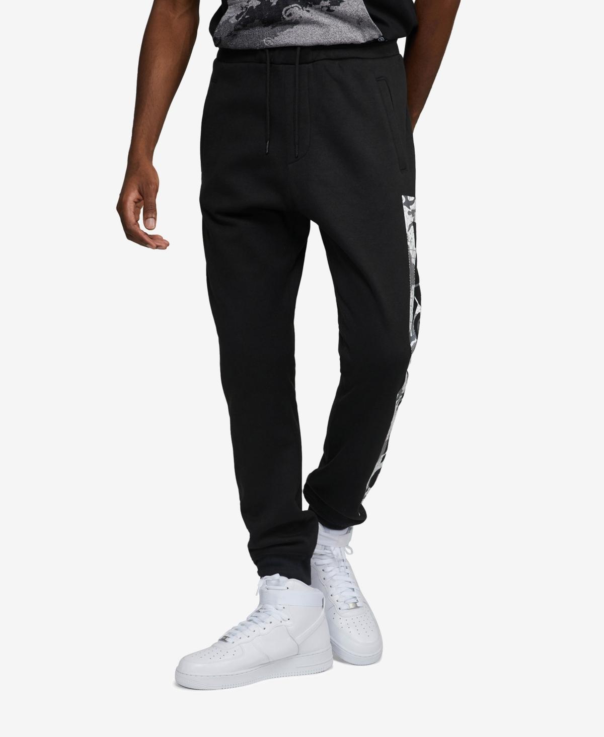 Ecko Unltd Mens Big and Tall Classic Knock Out Fleece Joggers Product Image