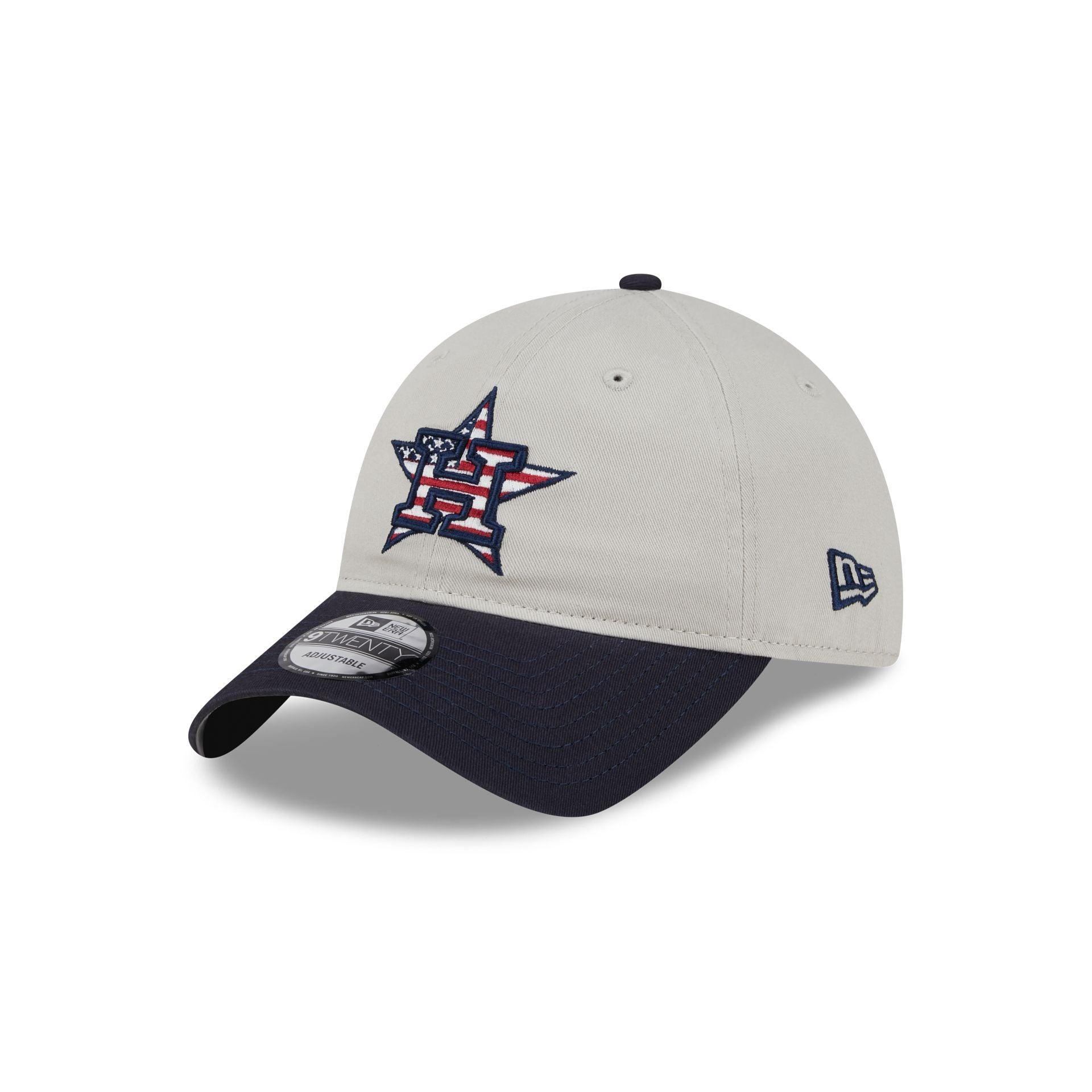 Houston Astros Independence Day 2024 9TWENTY Adjustable Hat Male Product Image