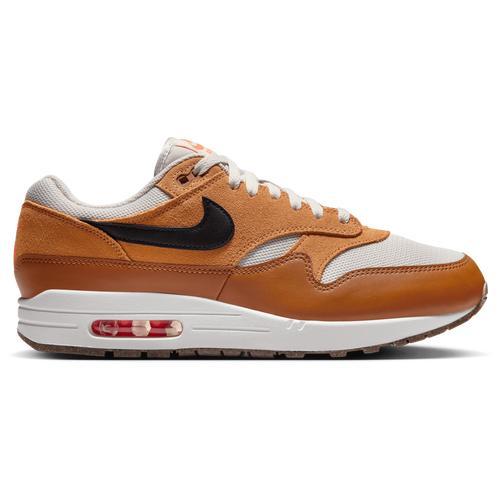 Nike Mens Air Max 1 - Running Shoes Light Bone/Black Product Image