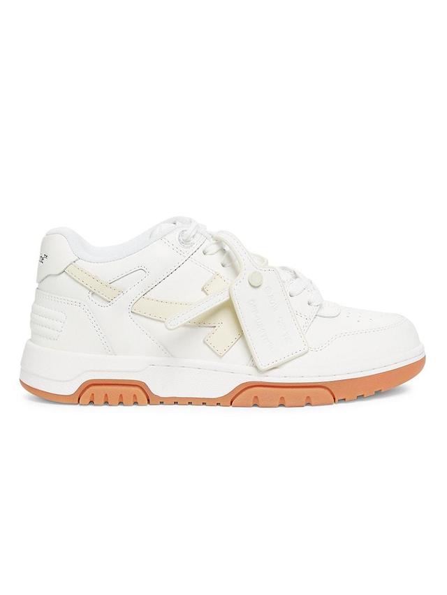 Womens Out Of Office Leather Sneakers Product Image