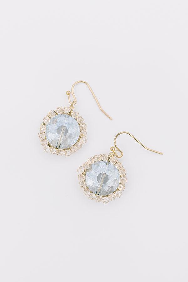 Pretty Posh Earrings In Sky Blue Product Image