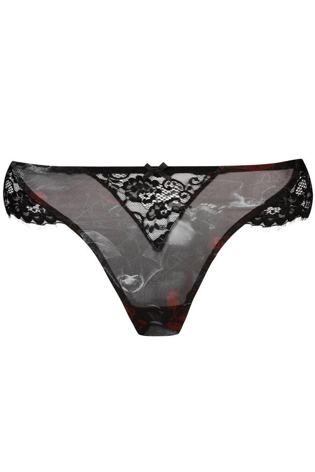 Wild Rose Mesh Panty [PLUS] Female Product Image