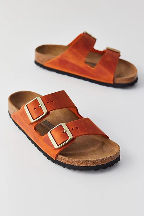 Birkenstock Arizona Oiled Leather Sandal Womens at Urban Outfitters Product Image