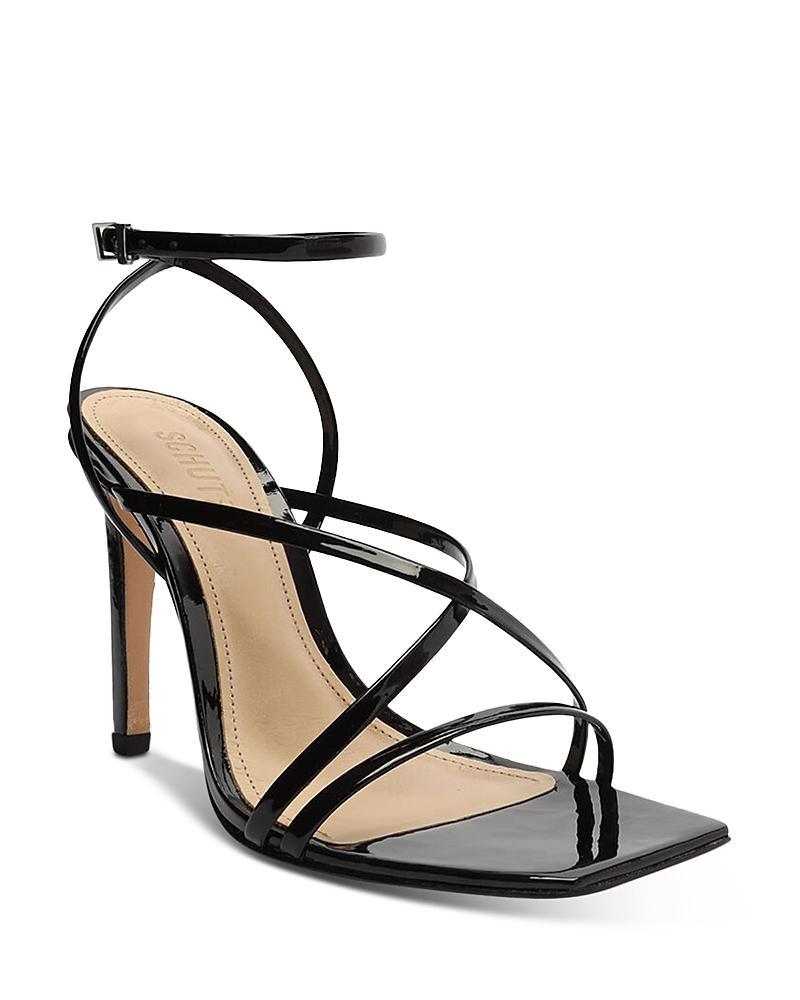 Bari Leather Sandal - 10 Black Patent Leather Product Image