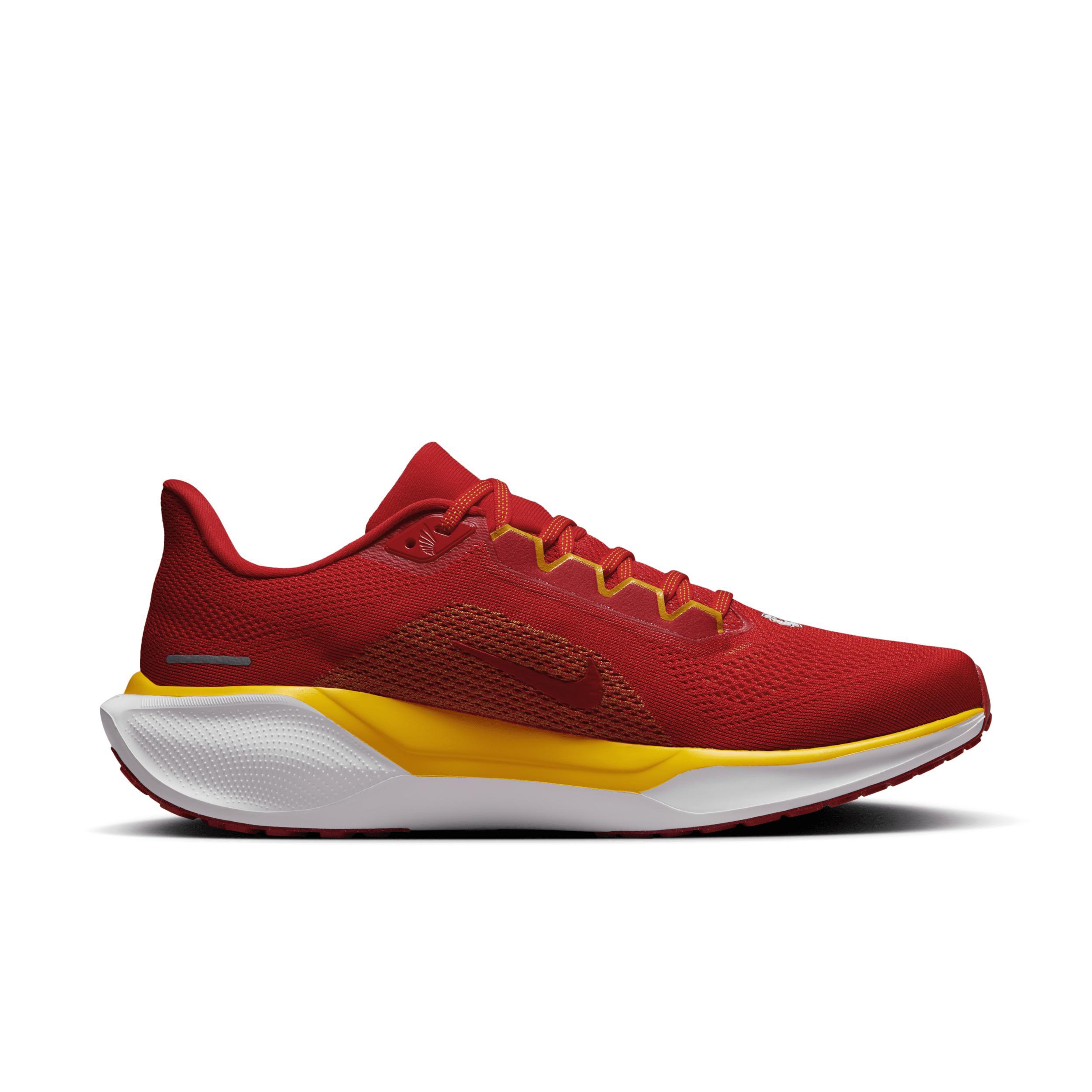 Nike Men's Pegasus 41 NFL Kansas City Chiefs Road Running Shoes Product Image