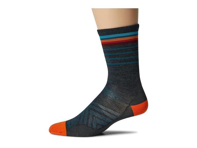 Darn Tough Vermont Stride Micro Crew Ultra-Lightweight (Charcoal) Men's Crew Cut Socks Shoes Product Image