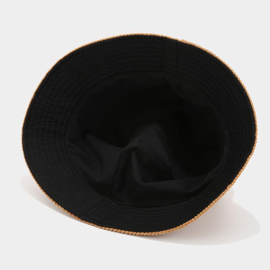 Plain Corduroy Bucket Hat Product Image