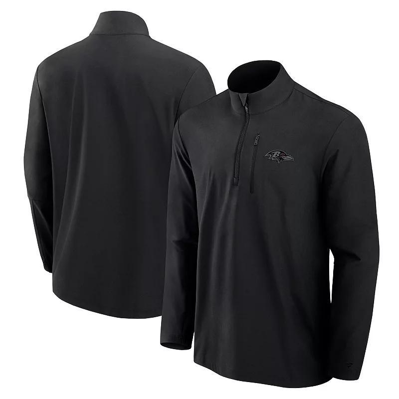 Mens Fanatics Signature Baltimore Ravens Front Office Woven Quarter-Zip Jacket Product Image