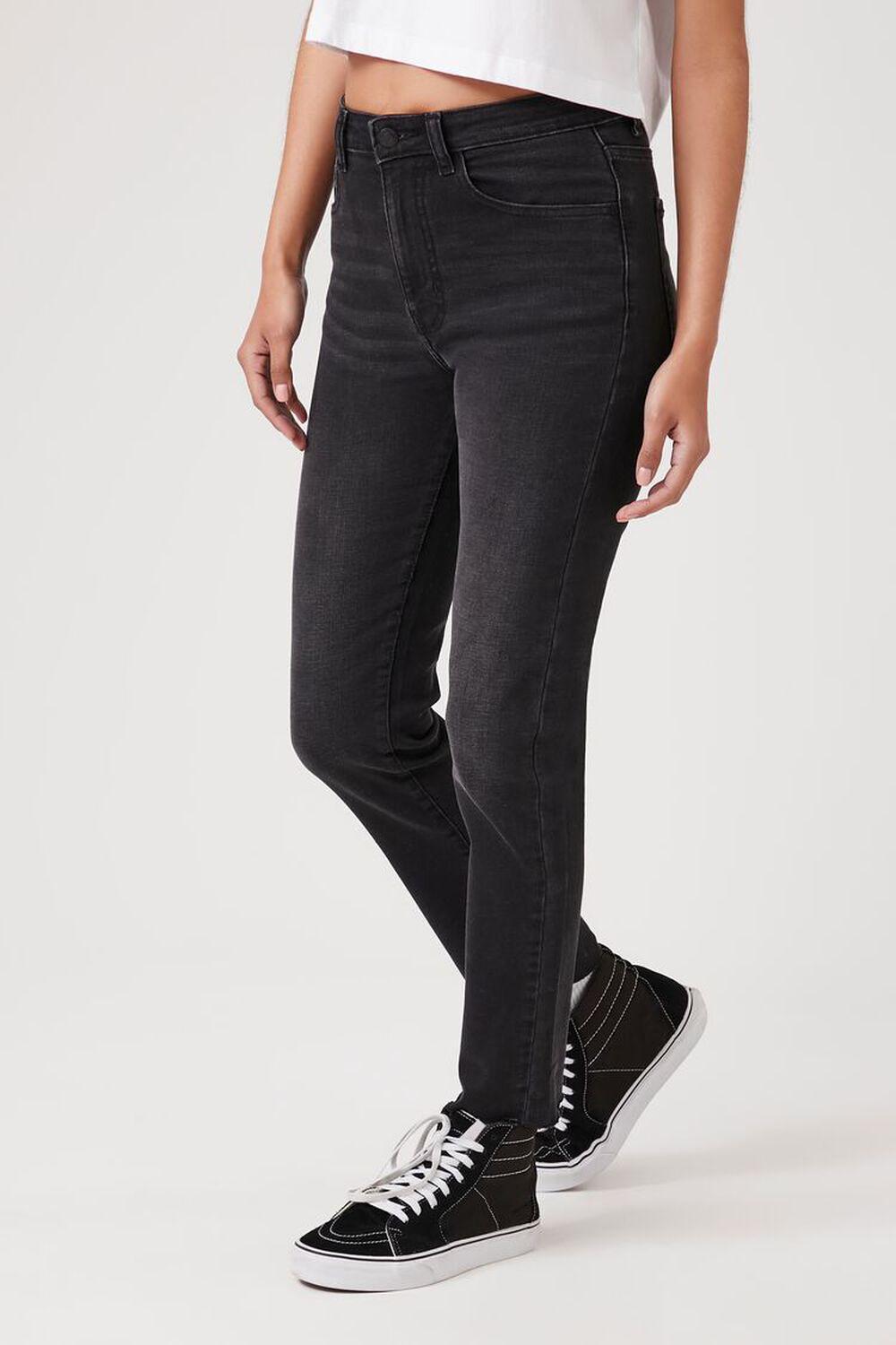 High-Rise Mom Skinny Jeans | Forever 21 Product Image