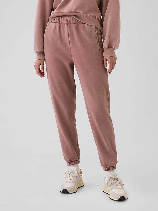 High Rise Boyfriend Joggers Product Image