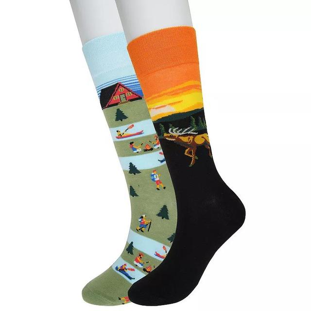 Mens Twisted Toes 2-Pack Novelty Socks Product Image