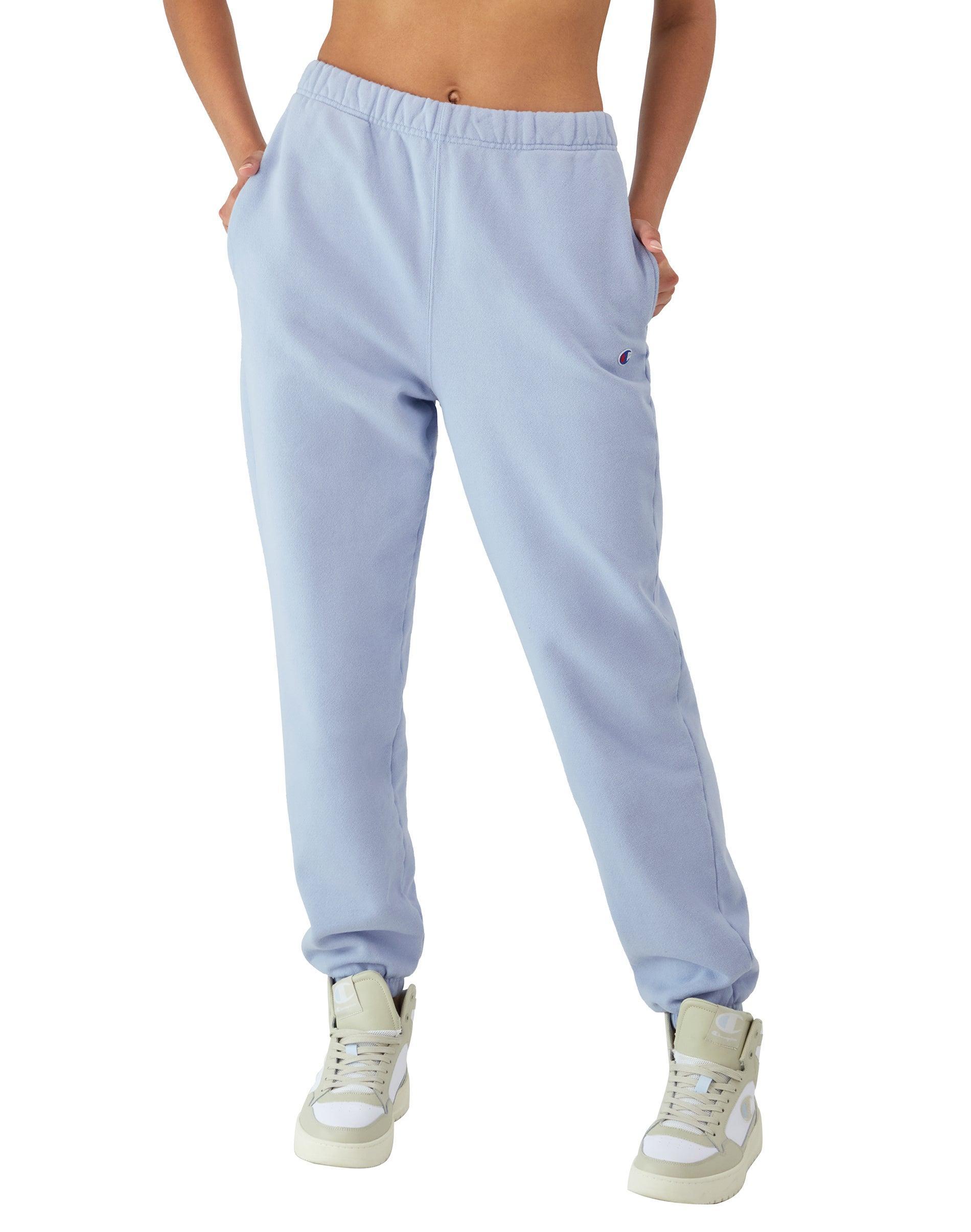 Womens Champion Reverse Weave Sweatpants, Stadium, 30 Washed Pewter Blue 2XL product image