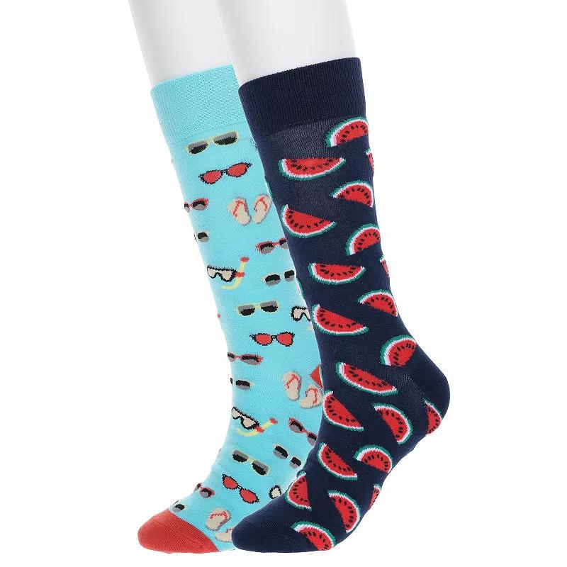 Mens Twisted Toes 2-Pack Novelty Socks Product Image