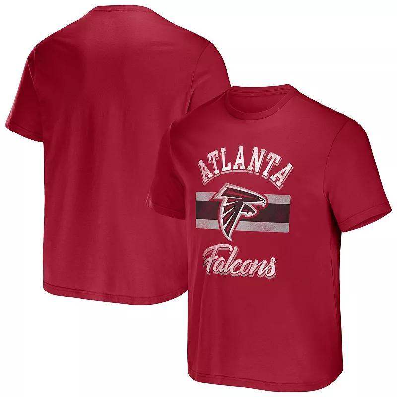 Mens NFL x Darius Rucker Collection by Fanatics Atlanta Falcons Stripe T-Shirt Product Image