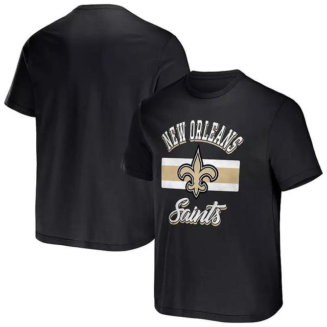 Mens NFL x Darius Rucker Collection by Fanatics New Orleans Saints Stripe T-Shirt Product Image