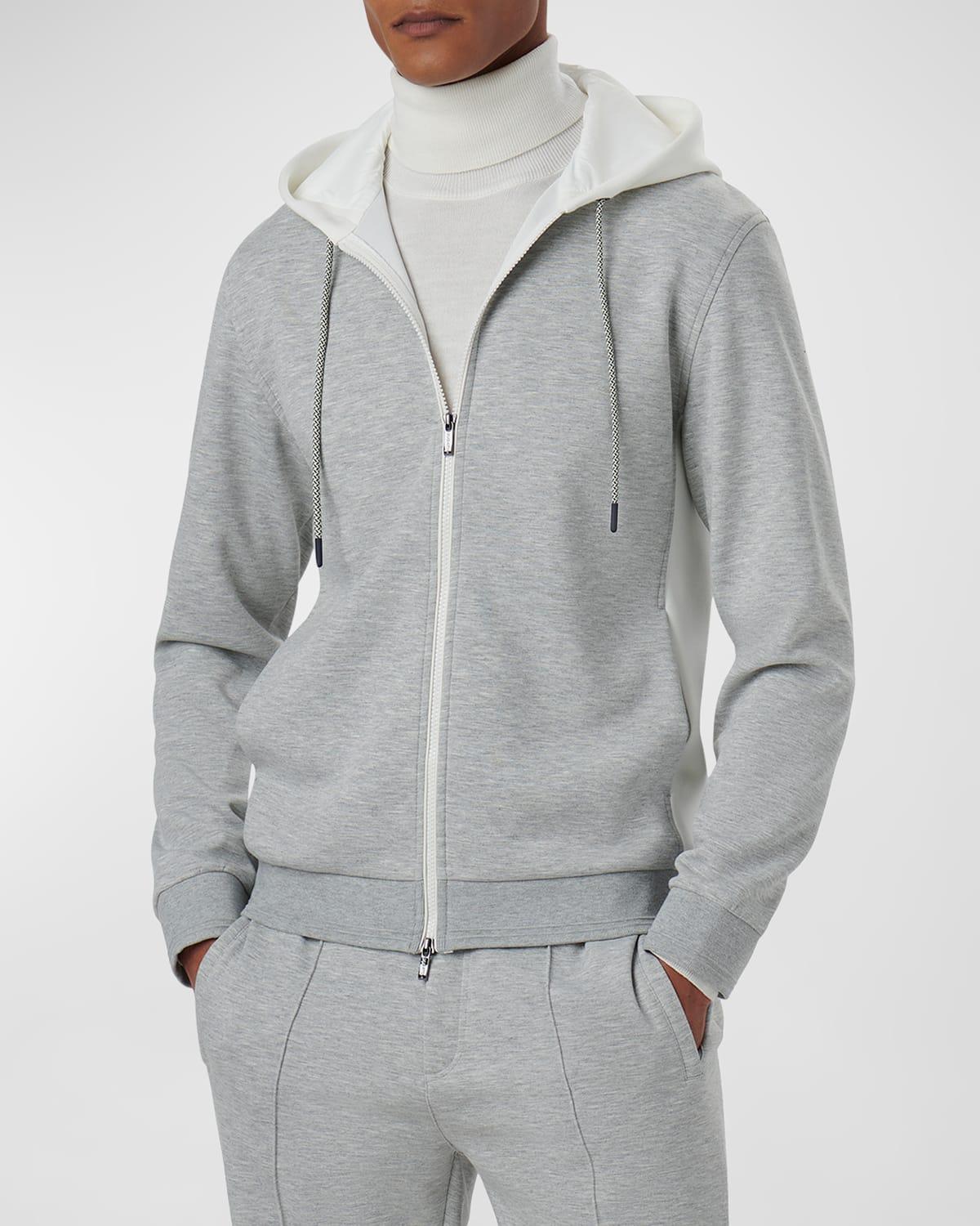 Mens Soft Touch Full-Zip Hooded Jacket Product Image