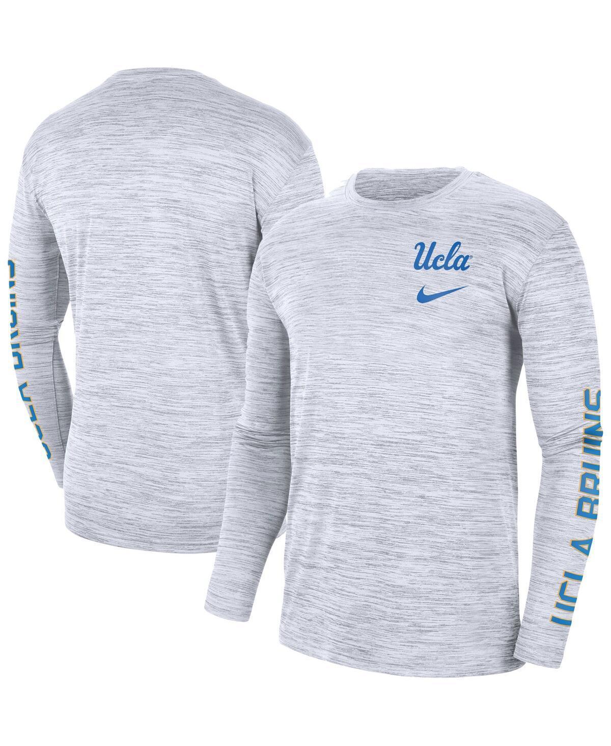 Mens Nike White UCLA Bruins Velocity Legend Team Performance Long Sleeve T-Shirt Product Image