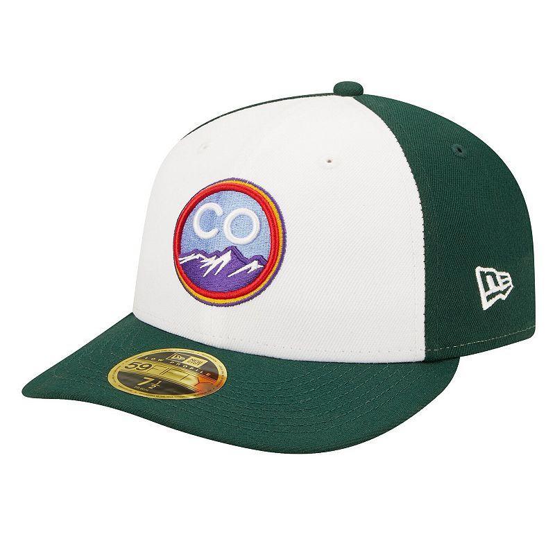 Men's New Era Green Colorado Rockies 2022 City Connect Low Profile 59FIFTY Fitted Hat Product Image