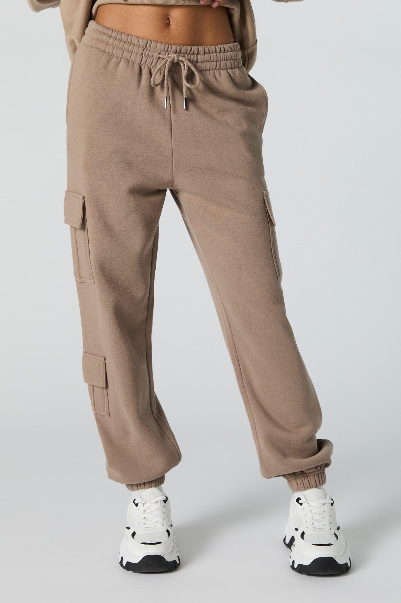 Fleece Multi Pocket Cargo Jogger Female Product Image