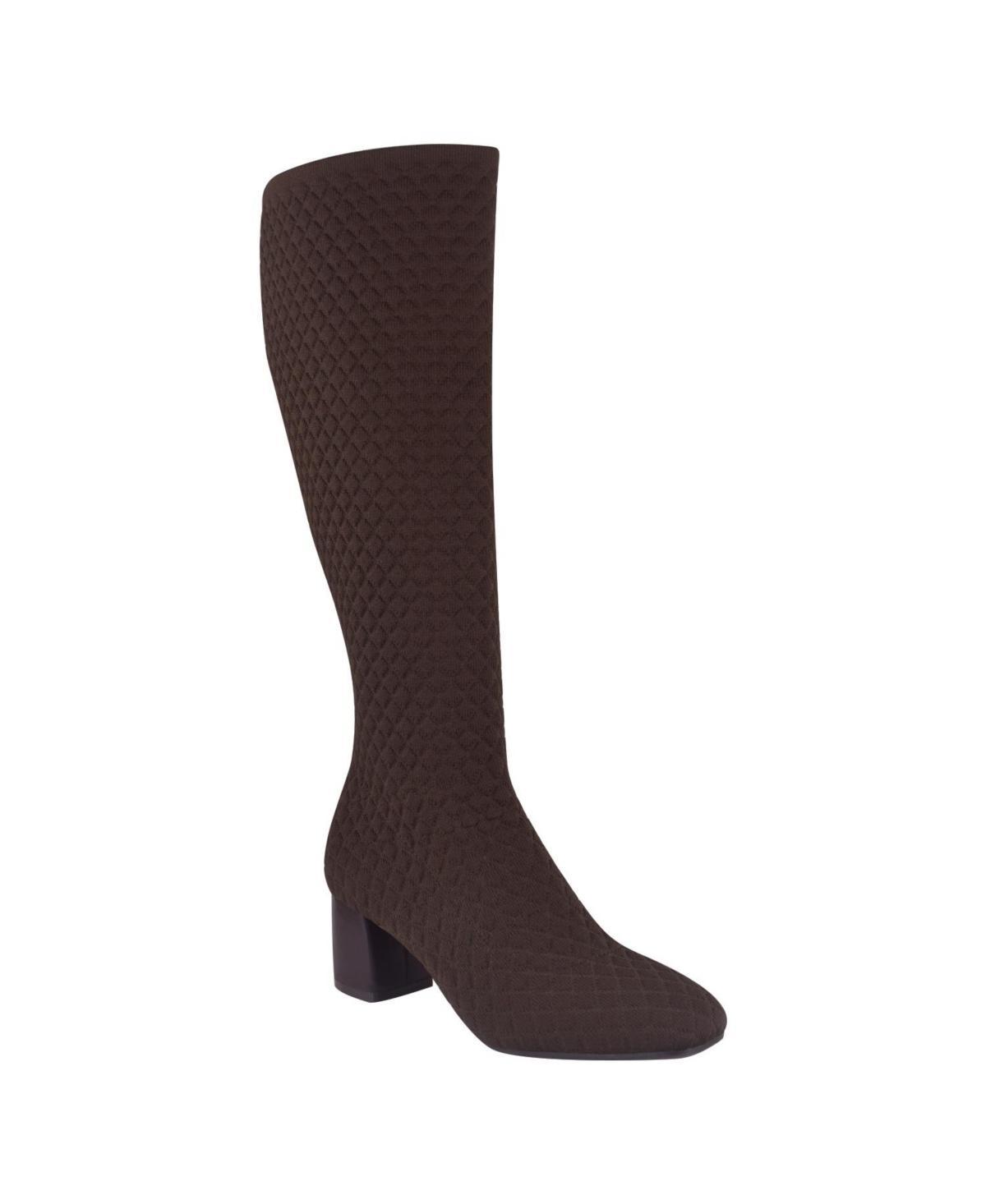 Impo Womens Jenner Stretch Knit Knee High Dress Boots Product Image