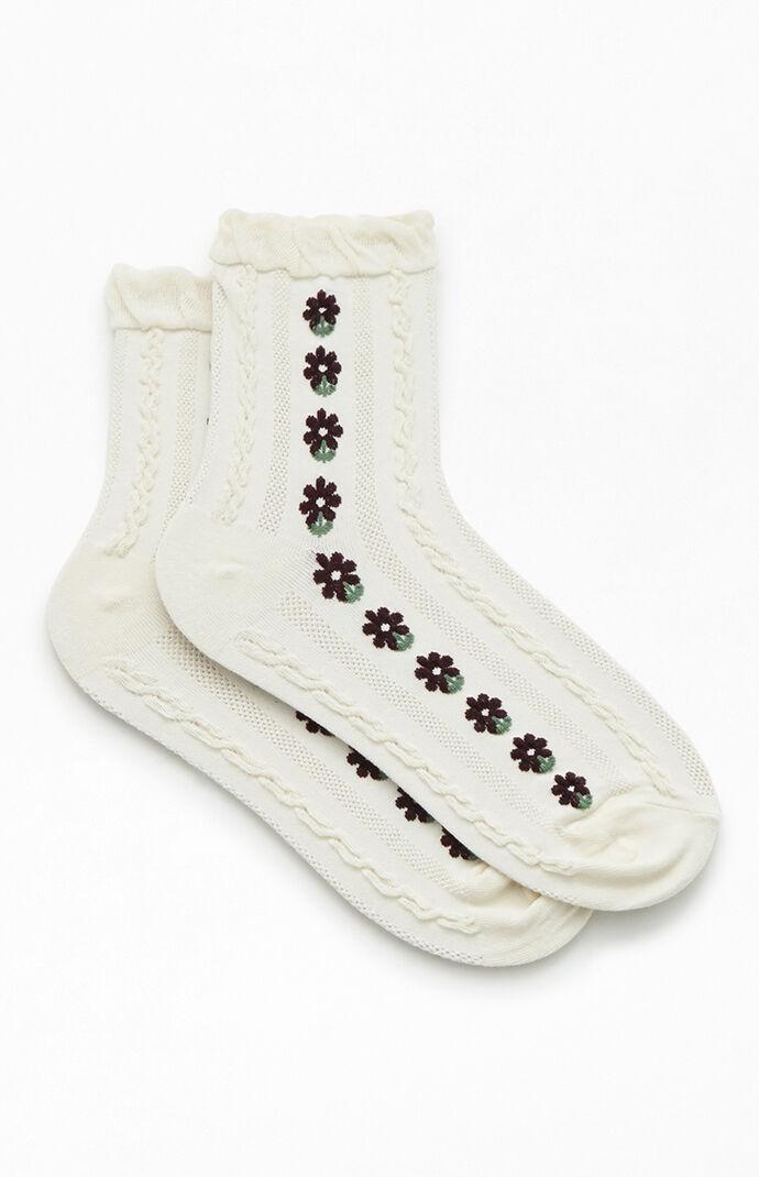 Daisy Textured Socks Product Image