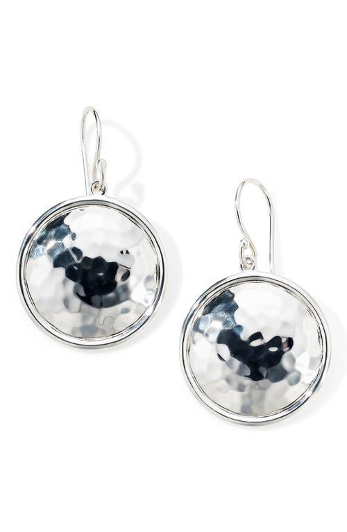 Ippolita Classico Medium Hammered Drop Earrings Product Image