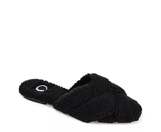 Journee Collection Faux Fur Sereena Slipper Women's Shoes Product Image