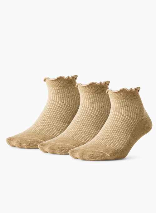 sugarplum metallic ankle sock 3-pack Product Image