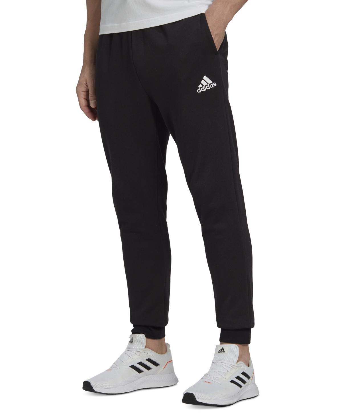 adidas Mens Cozy Fleece Tapered Leg Mid-Rise Jogger Pants Product Image