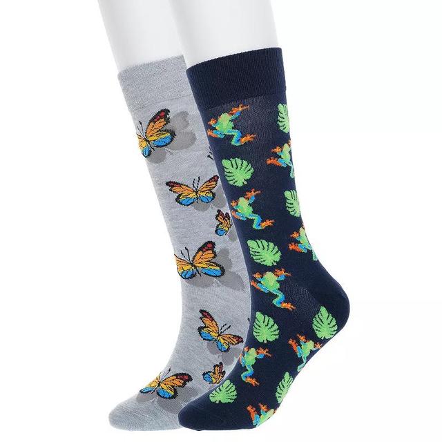 Mens Twisted Toes 2-Pack Novelty Socks Product Image