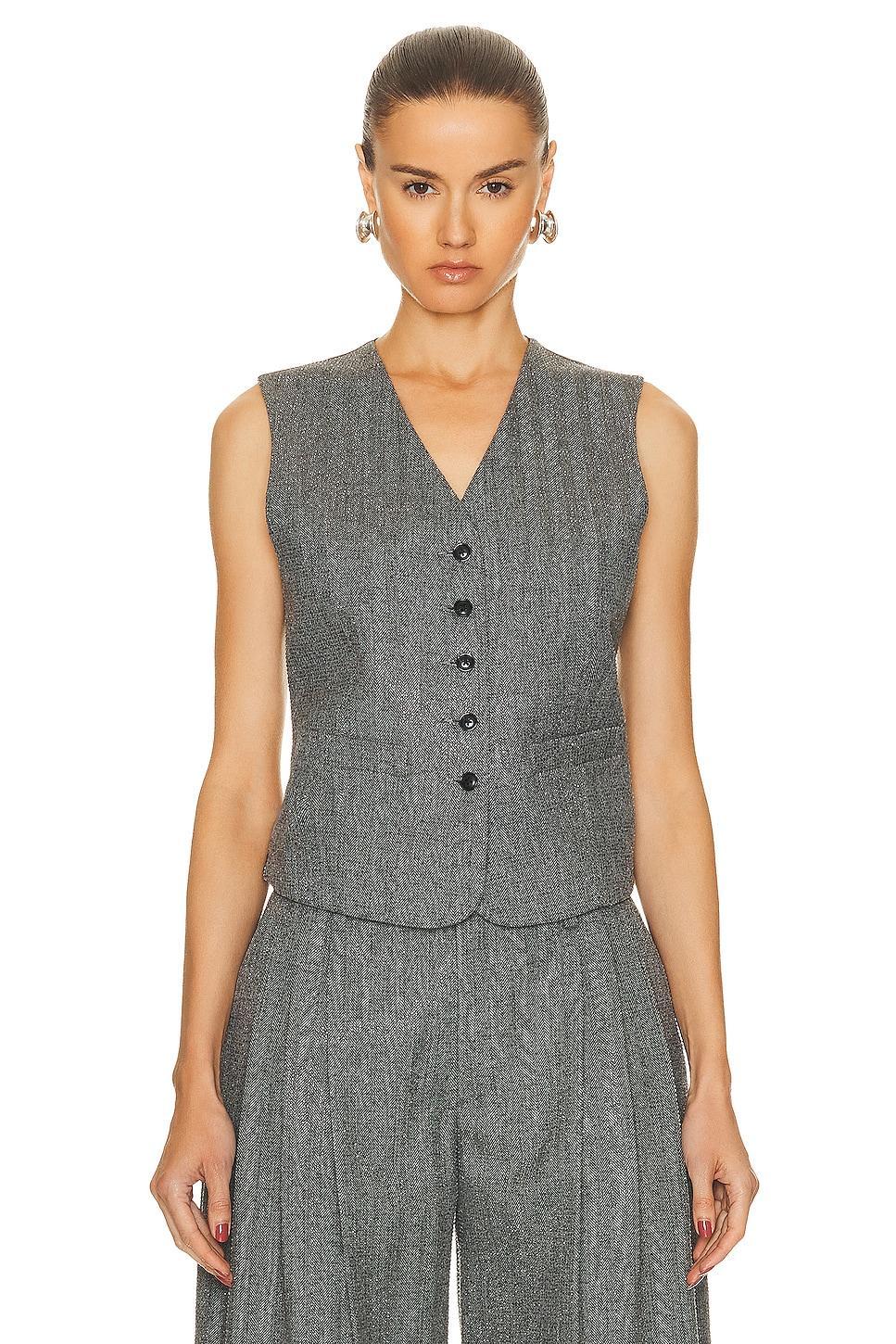 Alexander Wang Tailored Vest in Grey Product Image