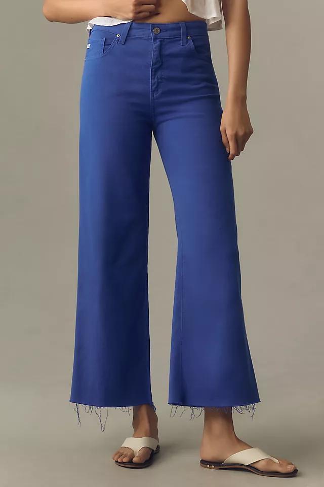 AG Saige High-Rise Crop Wide-Leg Jeans Product Image