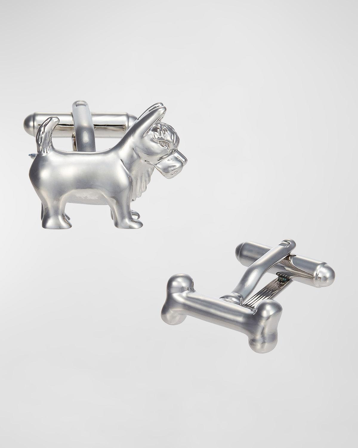 Link Up Dog & Bone Cufflinks Product Image