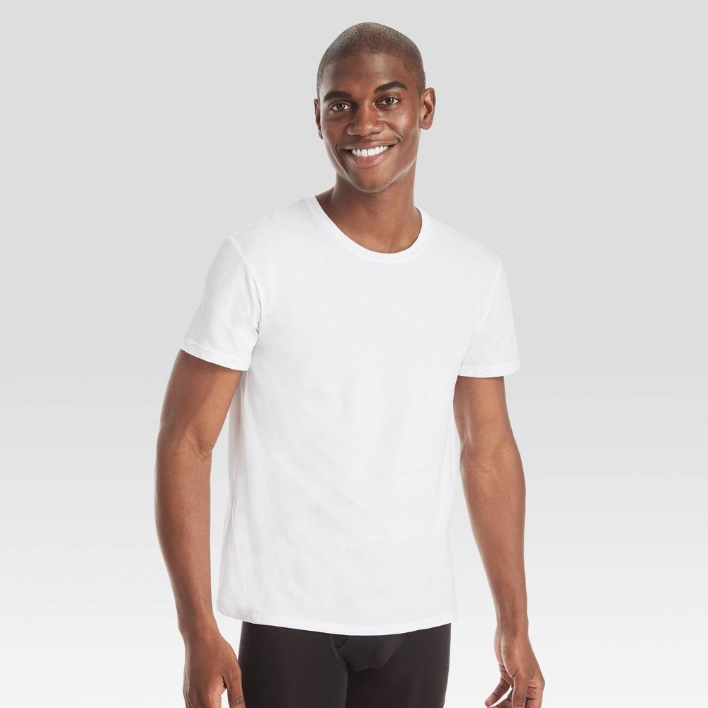 Hanes Premium Mens 3pk Comfort Fit Crewneck T-Shirt - White Product Image