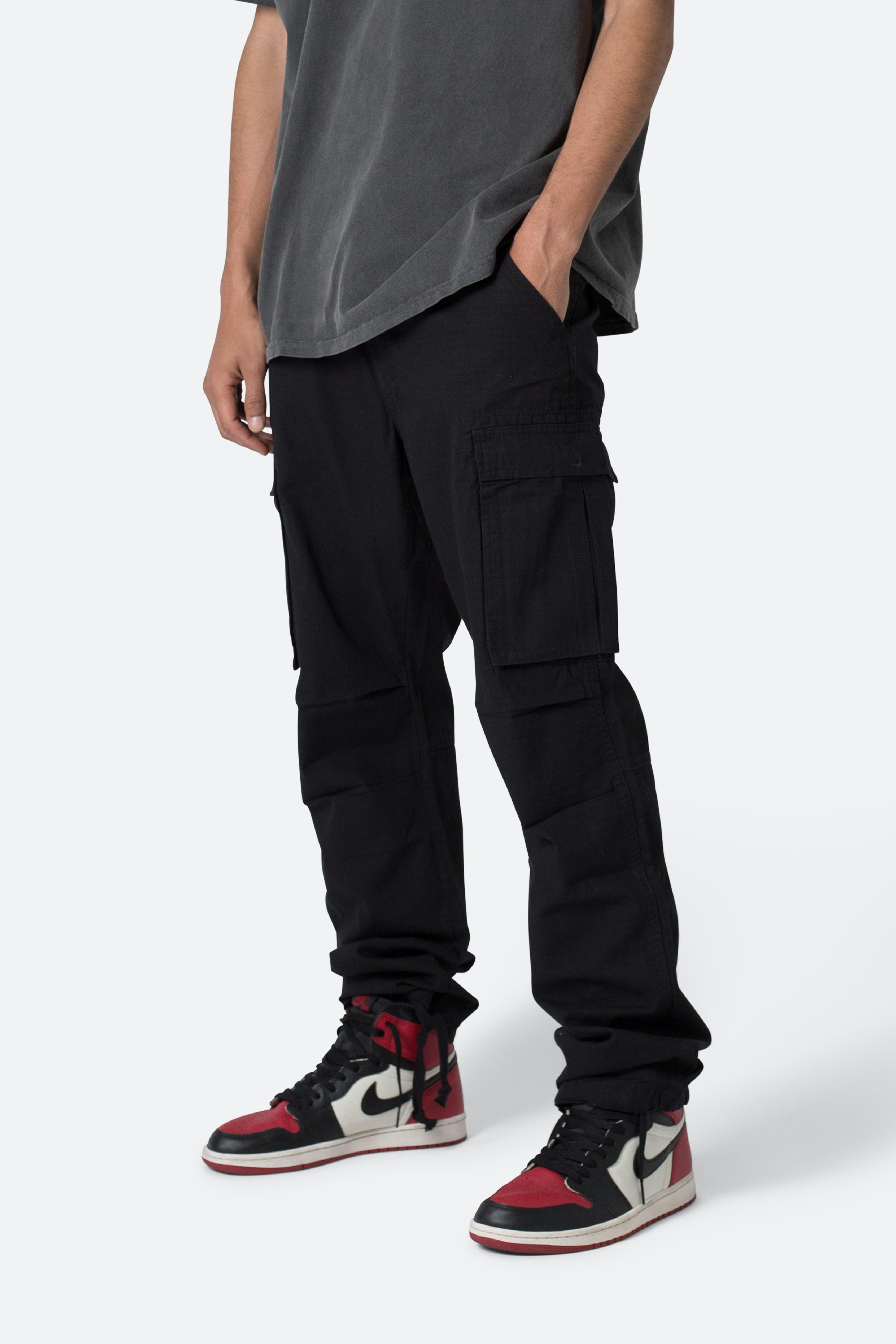 Vintage Cargo Pants - Black Product Image