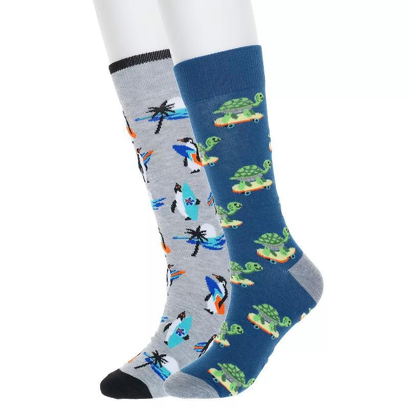 Mens Twisted Toes 2-Pack Novelty Socks Product Image