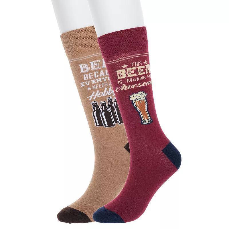 Mens Twisted Toes 2-Pack Novelty Socks Product Image